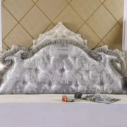 Royal Elegance Luxe Bedside Backrest Cushion with Washable Cover – Ultimate Comfort for a Dreamy Bedroom Escape..