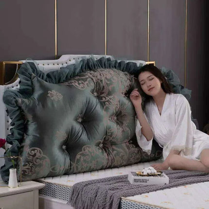 Royal Elegance Luxe Bedside Backrest Cushion with Washable Cover – Ultimate Comfort for a Dreamy Bedroom Escape - Très Elite