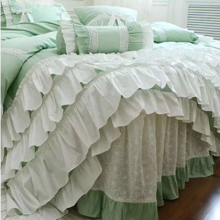 Royal French Korean Cotton Bedding Ensemble - Très Elite