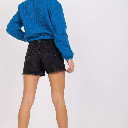 Rue Paris Chic Black Denim Jacket for Women Everyday Style - Très Elite