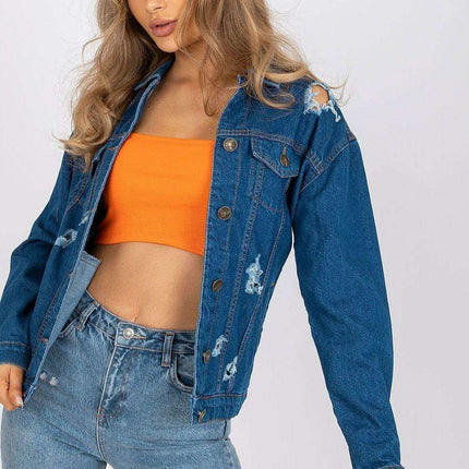 Rue Paris Chic Black Denim Jacket for Women Everyday Style - Très Elite