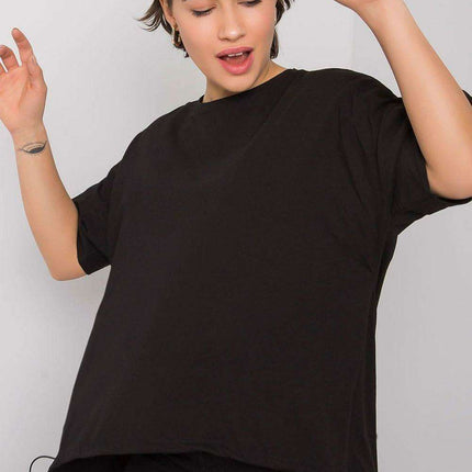 Rue Paris Parisian Elegance Women's Extended Hem Tee - Très Elite