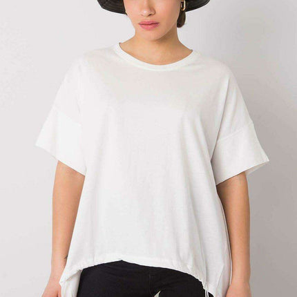 Rue Paris Parisian Elegance Women's Extended Hem Tee - Très Elite