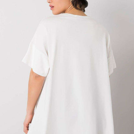 Rue Paris Parisian Elegance Women's Extended Hem Tee - Très Elite