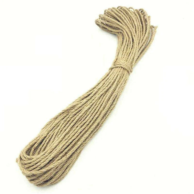 Rustic Charm Handmade Jute Rope Bundle - Premium Crafting Essentials for Creative Projects..
