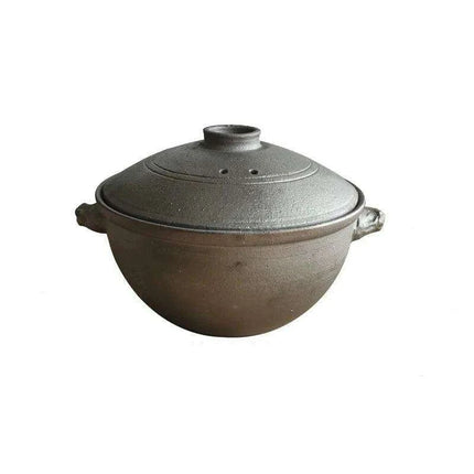 Rustic Elegance: Premium Cast Iron Dutch Oven for Gourmet Creations - Très Elite