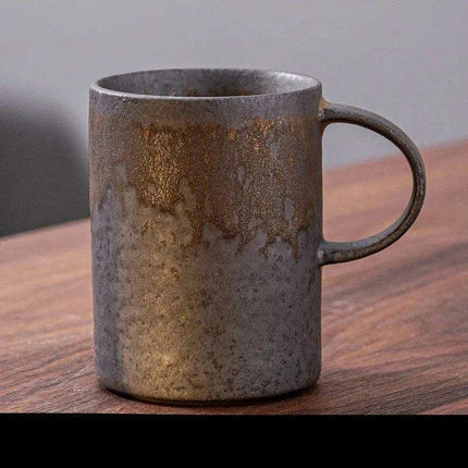 Rustic Japanese Artisan Ceramic Coffee Mug - Très Elite