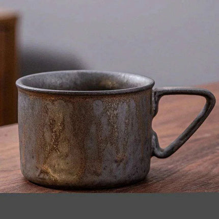 Rustic Japanese Artisan Ceramic Coffee Mug - Très Elite