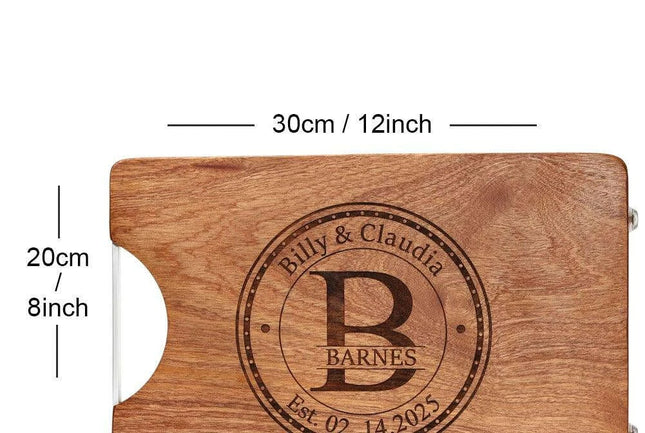 Engraved Walnut Cutting Board: A Unique Personalized Gift for Every Occasion