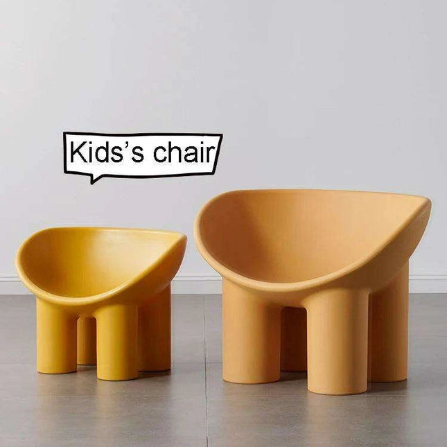 Chic Nordic Roly Poly Lounge Chair for Stylish Comfort