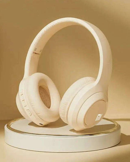 Foldable Noise-Canceling Wireless Headphones with Immersive Sound and Long Battery Life