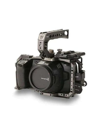 TILTA Gray Camera Cage Kit with Follow Focus for BMPCC 4K 6K - Cinema Essentials
