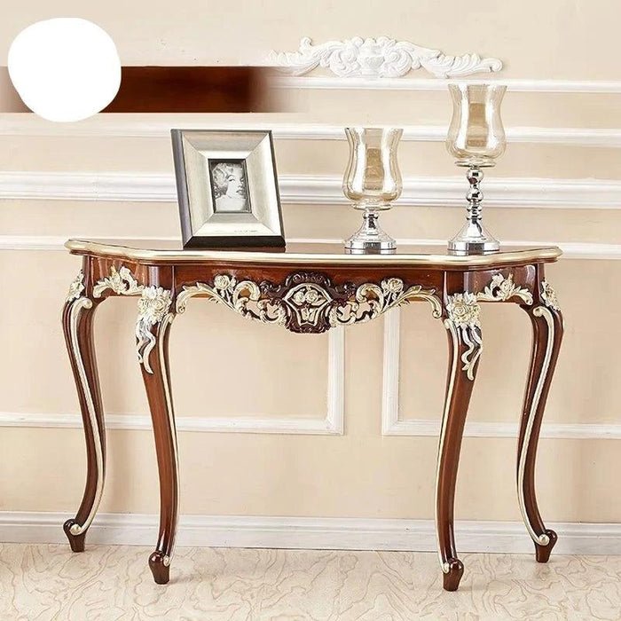 Retro Elegance Console Table - Vintage Side Table for Stylish Home Decor