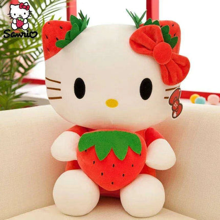 Y2K Hello Kitty Cozy Plush Toy - Adorable Kawaii Cuddly Companion for Children's Birthday Celebrations