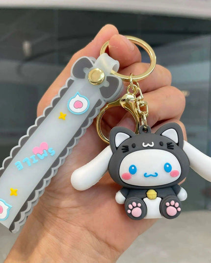 Cinnamoroll Character Keychain - Whimsical Bag and Key Charm for a Playful Touch