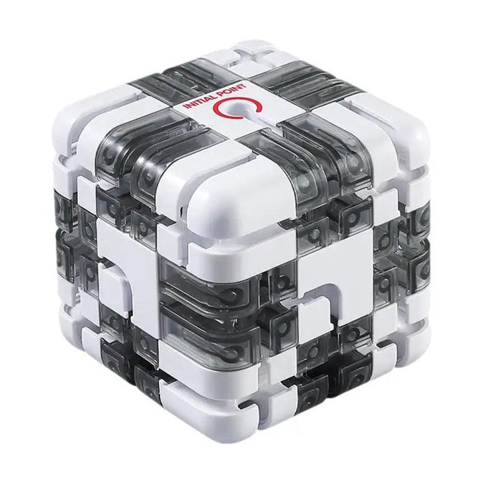 Christmas Challenge Maze Cube - Engaging Brain Teaser for All Ages to Enhance Focus and Patience