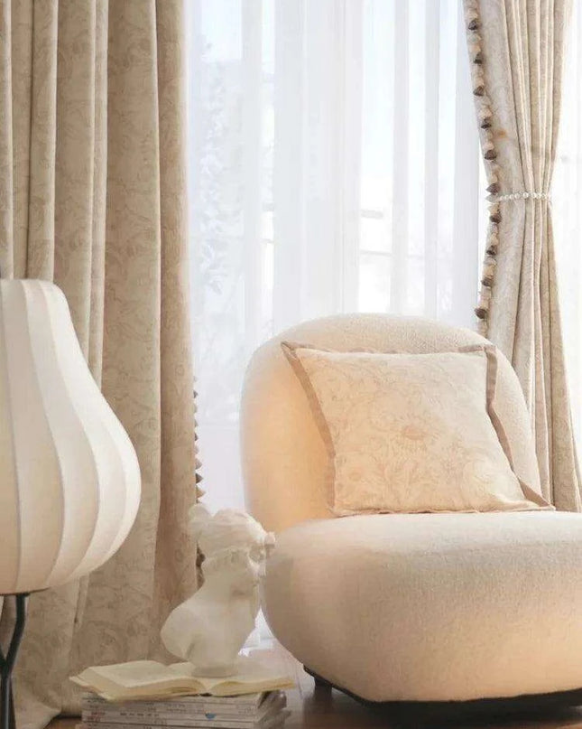 Luxurious French Palace Blackout Drapes for Chic Home Elegance