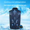 USB Rechargeable Fan Cooling Jacket Wearable Air Conditioned Apparel Lightweight Vest for Fishing Driving Gardening usb-rechargeable-fan-cooling-jacket-wearable-air-conditioned-apparel-lightweight-vest-for-fishing-driving-gardening