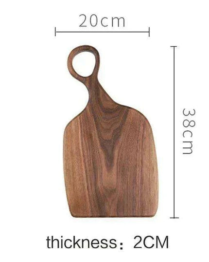 Premium Black Walnut Chopping and Serving Board - Stylish Kitchen Essential for Culinary Excellence