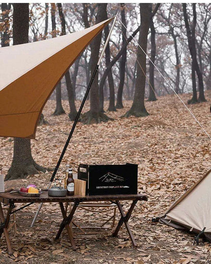 Compact Wind Shield for Portable Gas Stoves - Essential for Outdoor Cooking