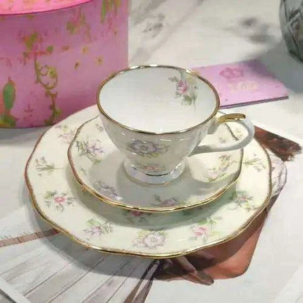 Elegant British Centennial Bone China Tea and Coffee Collection - Includes Cup, Saucer, and Luxurious Gift Packaging