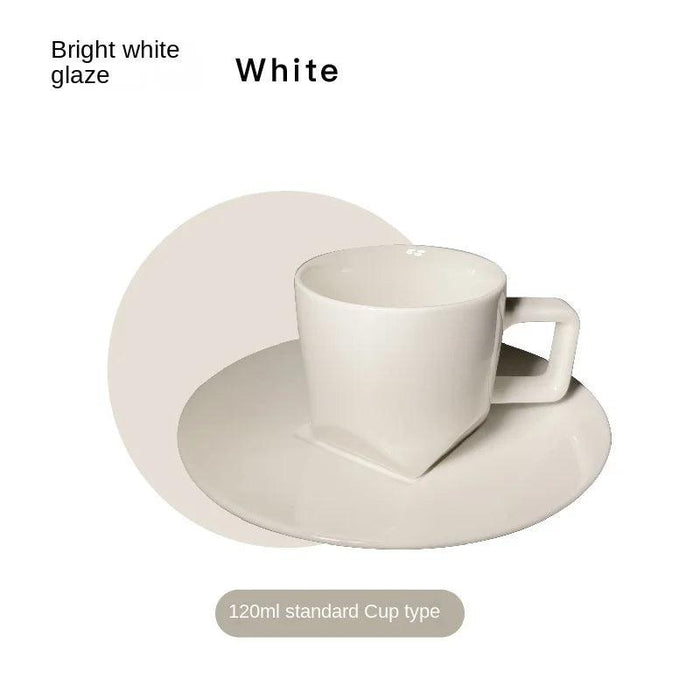 Italian Elegance Espresso Cup and Saucer Set for a Luxurious Coffee Experience