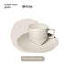 Italian Elegance Espresso Cup and Saucer Set for a Luxurious Coffee Experience