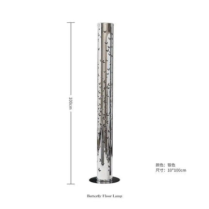 Butterfly Projection Floor Lamp - Dimmable LED