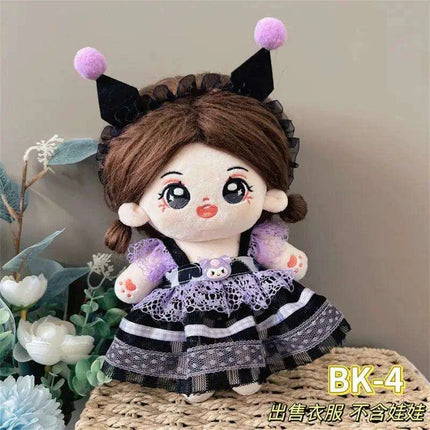 Adorable Sanrio-Inspired Lolita Doll Outfits for 20cm Dolls - Perfect Gift for Young Fashionistas