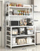 Chic Modular Patio Sideboard: Elegant Display for Kitchen Essentials