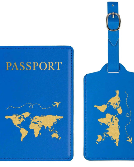Stylish RFID-Blocking Passport Holder with Card Organizer for Travelers
