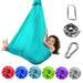 Nylon Swing Hammock with Sensory Therapy and Yoga Belts