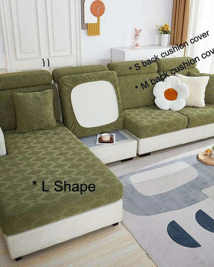 Svetanya Stretchable Jacquard Sofa Slipcover - Washable and Removable Furniture Protector