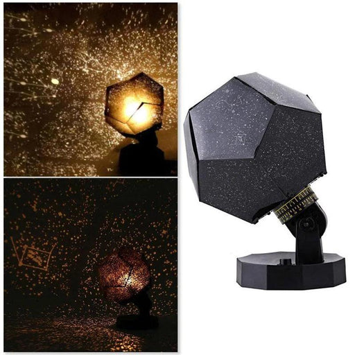 Galactic Dreams 3D Star Projector Lamp - Magical USB Night Light for Kids' Rooms and Relaxing Ambiance