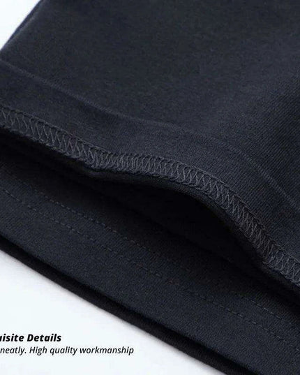 Men's Premium Heavyweight Cotton Oversized Summer T-Shirt - Short Sleeve O-Neck