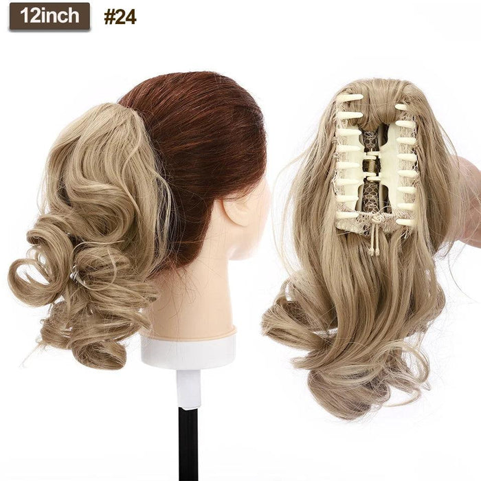 Effortless Glamour Long Wavy Clip-In Ponytail Extension for Instant Transformation