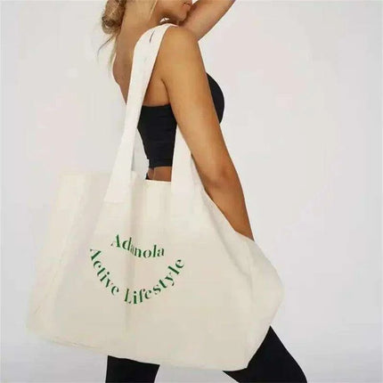 Customizable Luxury Cotton Tote Bag - Bulk Purchase Option