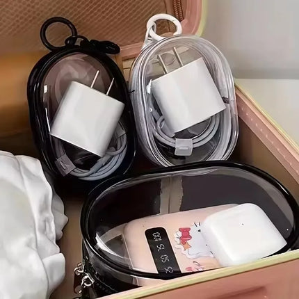 Shop1105421496 Portable Mini Clear Zipper Bag - Space-Saving Organizer