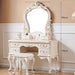 Chic European Minimalist Makeup Vanity Table