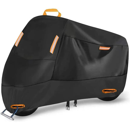 Waterproof Motorcycle Cover — 210D Polyester, UV & Dustproof