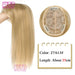 Bangs & Volume: Clip-In Hair Topper for Instant Transformation