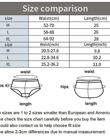 Elegant 2-Pack High-Waisted Satin Ice Silk Seamless Breathable Briefs with Butt Enhancing Design
