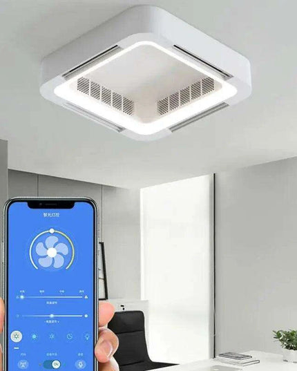 Modern Bladeless LED Ceiling Fan Light - Redefine Comfort and Style in Your Home