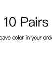 10 Pairs (your choice of colors) / EU 38-44(US 6-10)