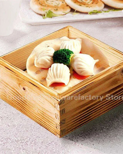 Multi-Purpose Wooden Steamer Set for Healthy Culinary Adventures