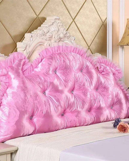 Royal Elegance Luxe Bedside Backrest Cushion with Washable Cover – Ultimate Comfort for a Dreamy Bedroom Escape