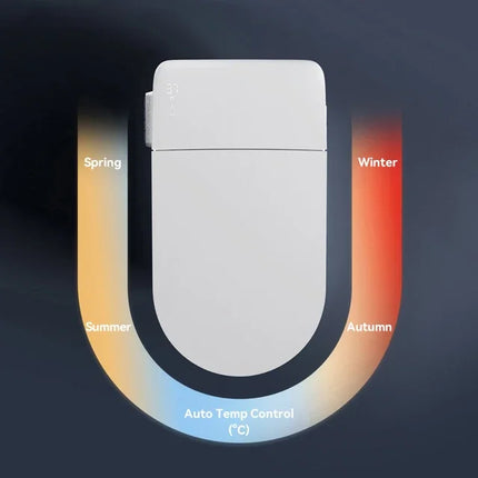 Pre-order Smart One-Piece Ceramic Toilet - Floor Mounted, Fully Automati
