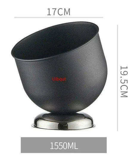 Majestic Deer Head Ice Bucket: Luxurious European Charm in Dual-Tone Design