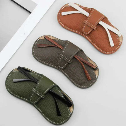 Elegant Leather Eyewear Case for Stylish Protection and Durability