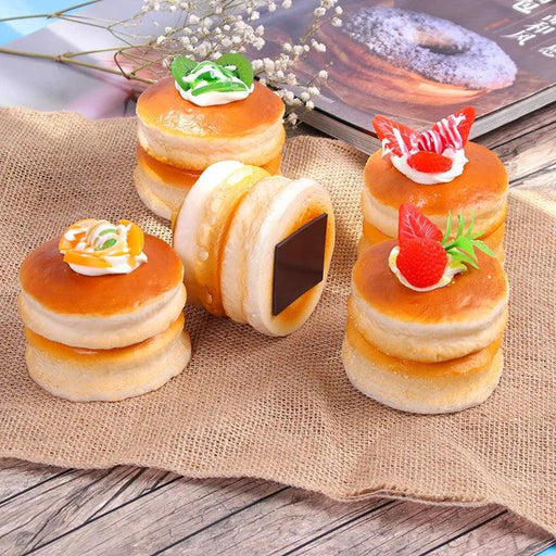 Realistic Faux Cake Display for Home Decor and Photography - Exquisite Artificial Dessert Model FCYY-014